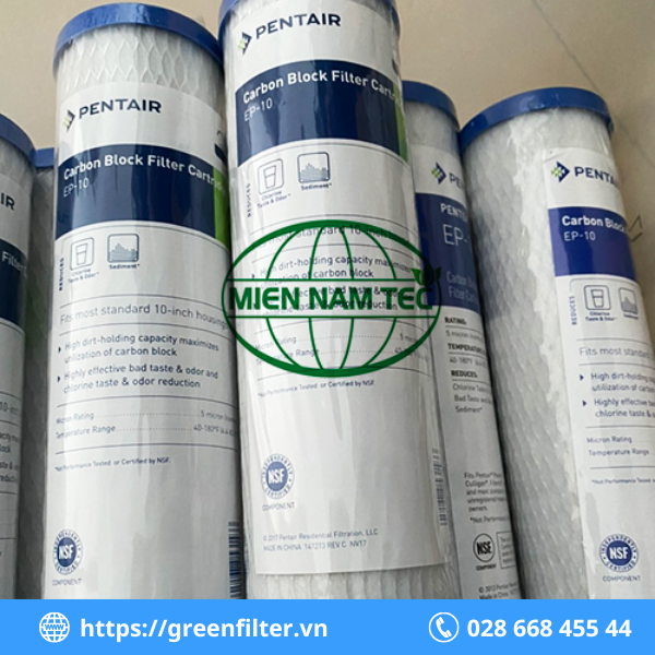  Lõi lọc than hoạt tính BigBlue Pentair